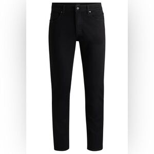 BOSS slim fit jeans in black for men, Italian denim limited edition